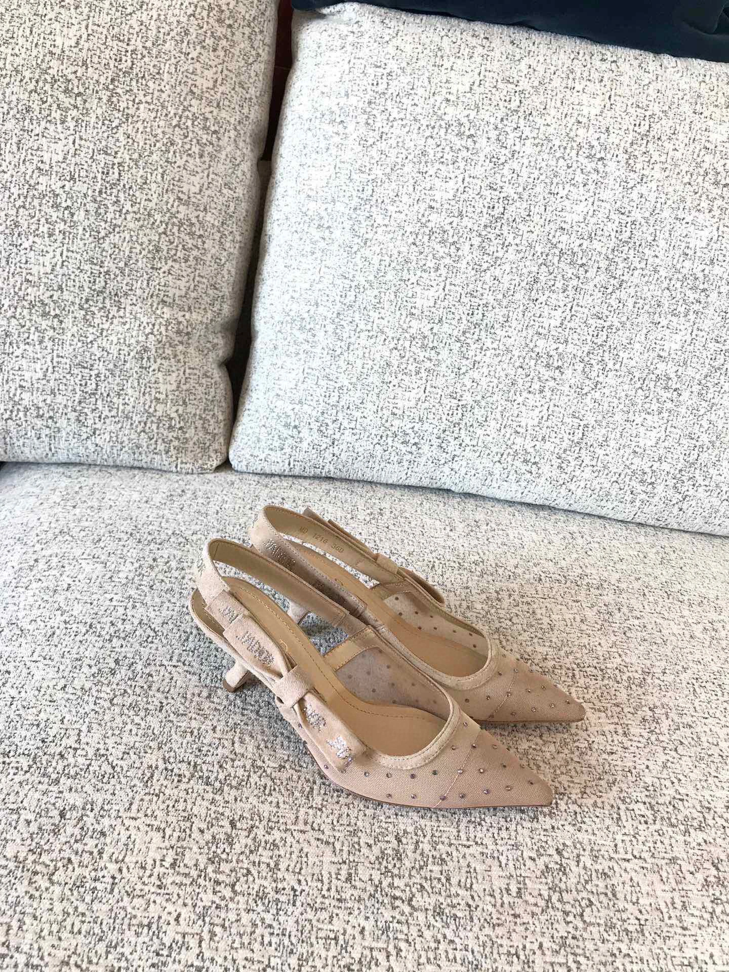 coco-- embroidery Heel height1cm 6.5cm 9.5cm slingback 2colour item : B-X024B25139-2